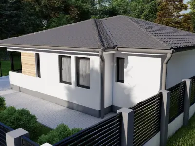 House 02 Exterior  3D model