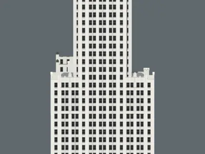 Pittsfield Building 3D print model