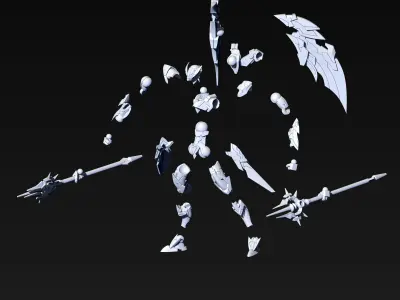 SA-19 Naga 3D print model