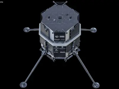  Lunar Lander Hakuto-R PBR 