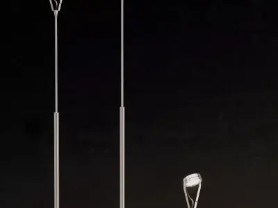 Hisle Luxpicket Outdoor Lamps 3D model