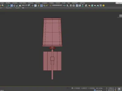 Hudson Valley Fletcher Wall Sconce Low-poly 3D model