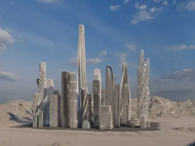 Future City 3D model