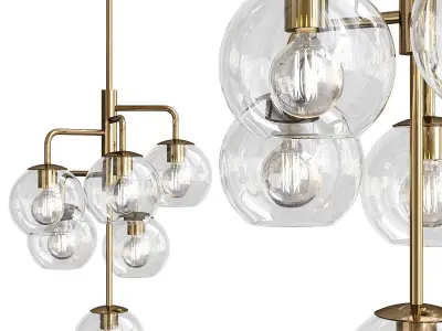 BANYAN CHANDELIER Low-poly 3D model