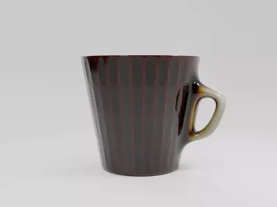 Ceramic Mug 3D Model 3D model