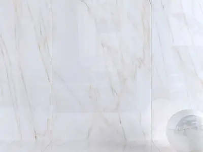 Wall Tiles Museum Gioia Gold 160x320 Set 1 Texture