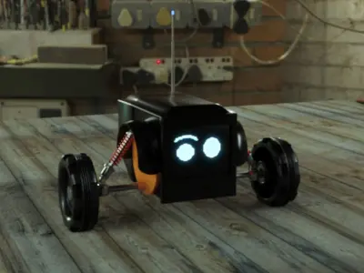 DeskRobot 3D 3D model