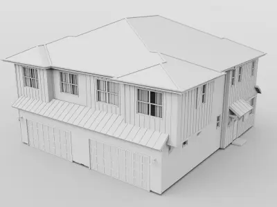 Single Family House-5 3D model