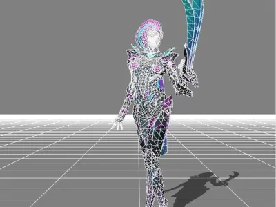 Natalia Limited-time Event Low-poly 3D model