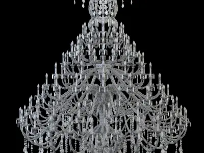 Chandelier Beby Italy 3D model