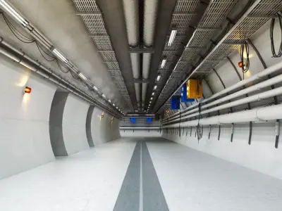 Bunker Tunnel 3D model