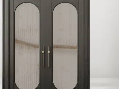 Entrance door set11 3D model