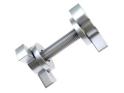 Decorative screw 04 3D model