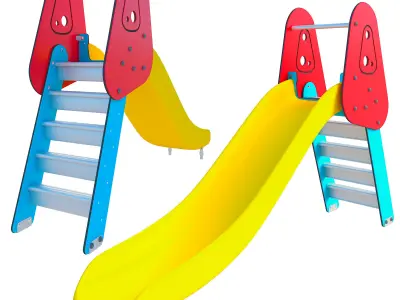 Children slides Kompan  3D model
