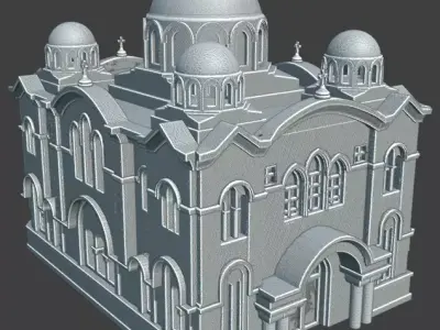 Church of the Virgin Mary Zeitoun 3D print model