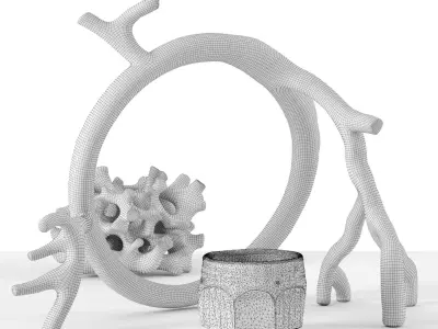 Decor set 1011 3D model