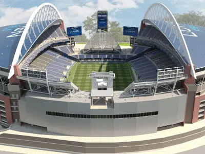 Lumen field 3D model