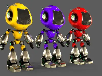 Alien Robot 3D model