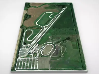 RAD Torque Raceway Edmonton Canada 3D model