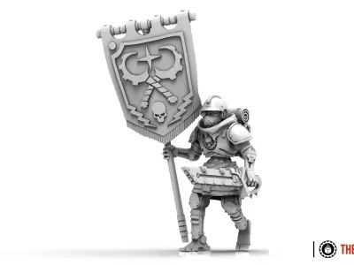 Dark Techno - Infantxii Specialists and Recruits 3D print model