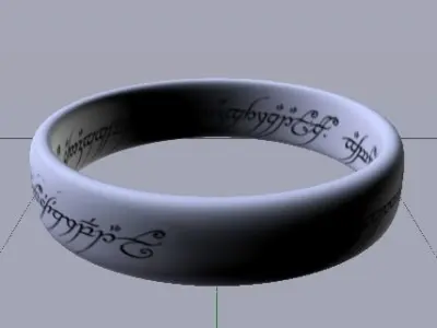 Lord of the Rings The Ring of Power 3D model