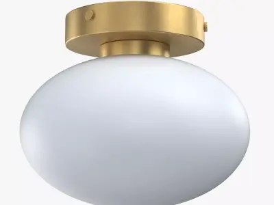 Mushroom Surface Mount in common with PBR 3D model