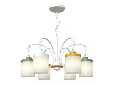 Hanging chandelier Smily 4652-6 3D model