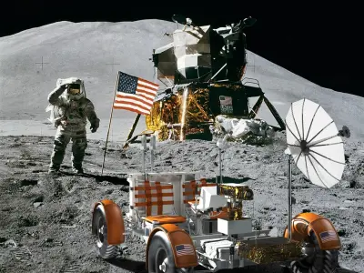  Lunar Roving Vehicle from Apollo 15 