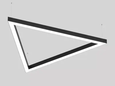 Modular luminaire HOKASU Delta Free 3D model