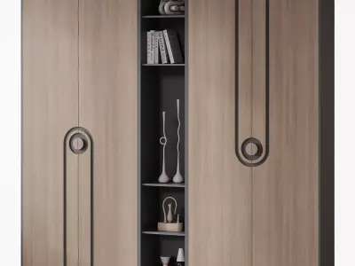 72 Wardrobe composition 3D model