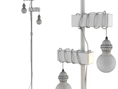 TOWNSHEND floor lamp 3D model