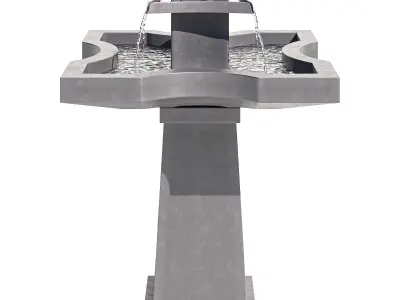 Resin Fountain 3D model