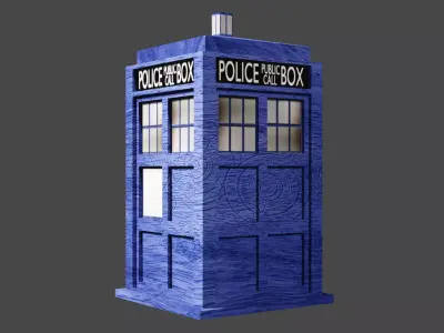 Doctor Who Tardis  3D model