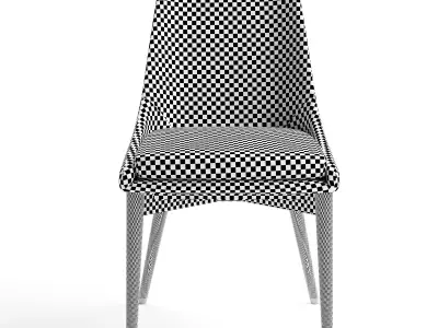 Table set table Boras chair Marble 3D model