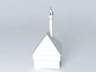 Old mosque 3D model