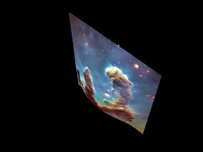 Eagle Nebula 3D model