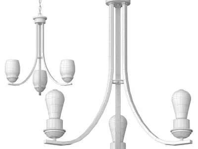 3L Chandelier 3D model