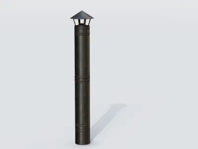 Roof Vent 11 Low-poly 3D model