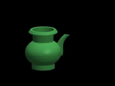 Water pot 3D model 3D model