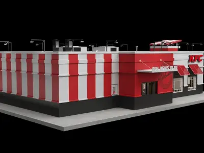 KFC Building 3D model