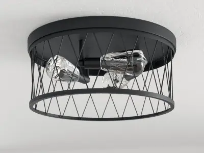 Sidney Flush Mount 3D model