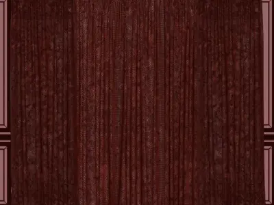 Curtain Set 27C 3D model