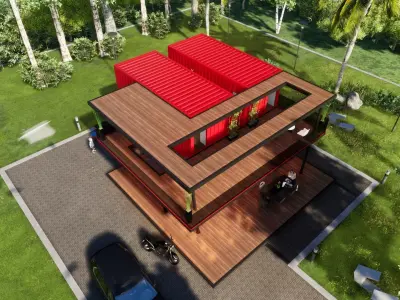 HOUSE MODELS-10 PIECE  3D Model Pack