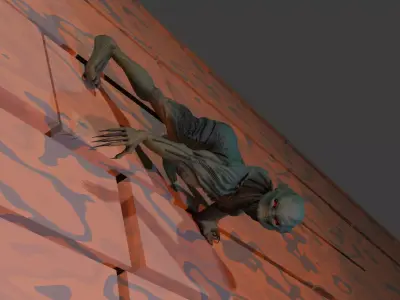 alien creature 3D model