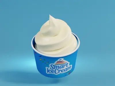 ice cream cup  Free 3D model