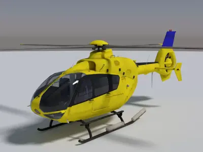 Airbus EC135 aka H135 3D model