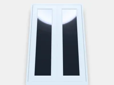 TANNFORSEN mirror cabinet with doors Low-poly 3D model