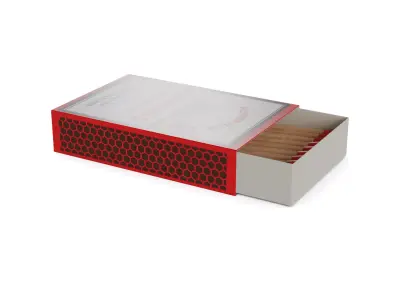 Lighting fluids and matches Matches Low-poly 3D model