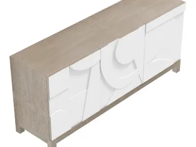 Bernhardt Interiors  Brindisi Buffet Cabinet 3D model