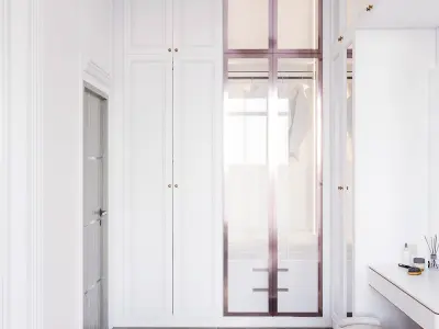 Interior Scene Master Bedroom for 3dsmax 2022 Corona Renderer 3D model